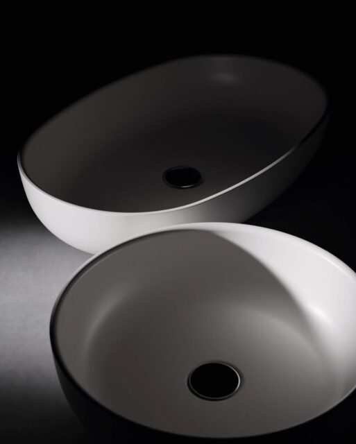 TÄIUSLIKUS TASAKAALUS DISAIN.
Vormide mitmekesisus selge iseloomuga: Steinberg Solid Surface materjalist valamud paistavad silma voolavate geomeetriate, täpsete servade ja sametiselt mati pinnaga.
Erinevates vormides ja proportsioonides sulanduvad need harmooniliselt kaasaegsesse vannitoaarhitektuuri – puhtad, ajatud ja mitmekülgselt kombineeritavad.