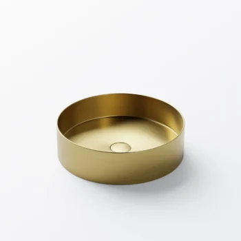 Valamu Ø40 tasapinnale, Harjatud Kuldne